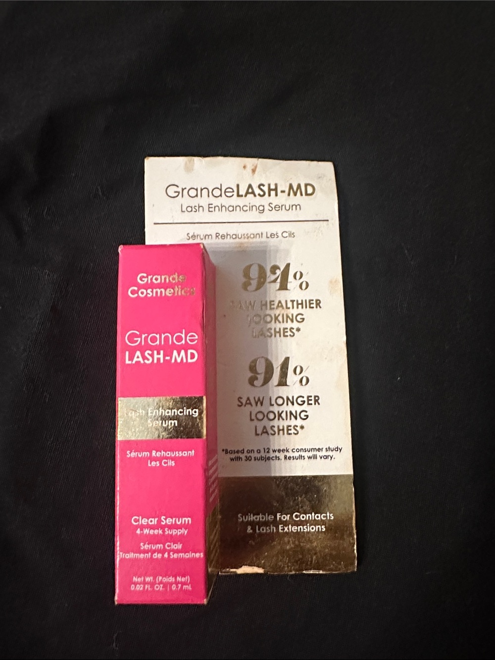 GrandeLASH-MD Clear Lash Enhancing Serum — Travel size
